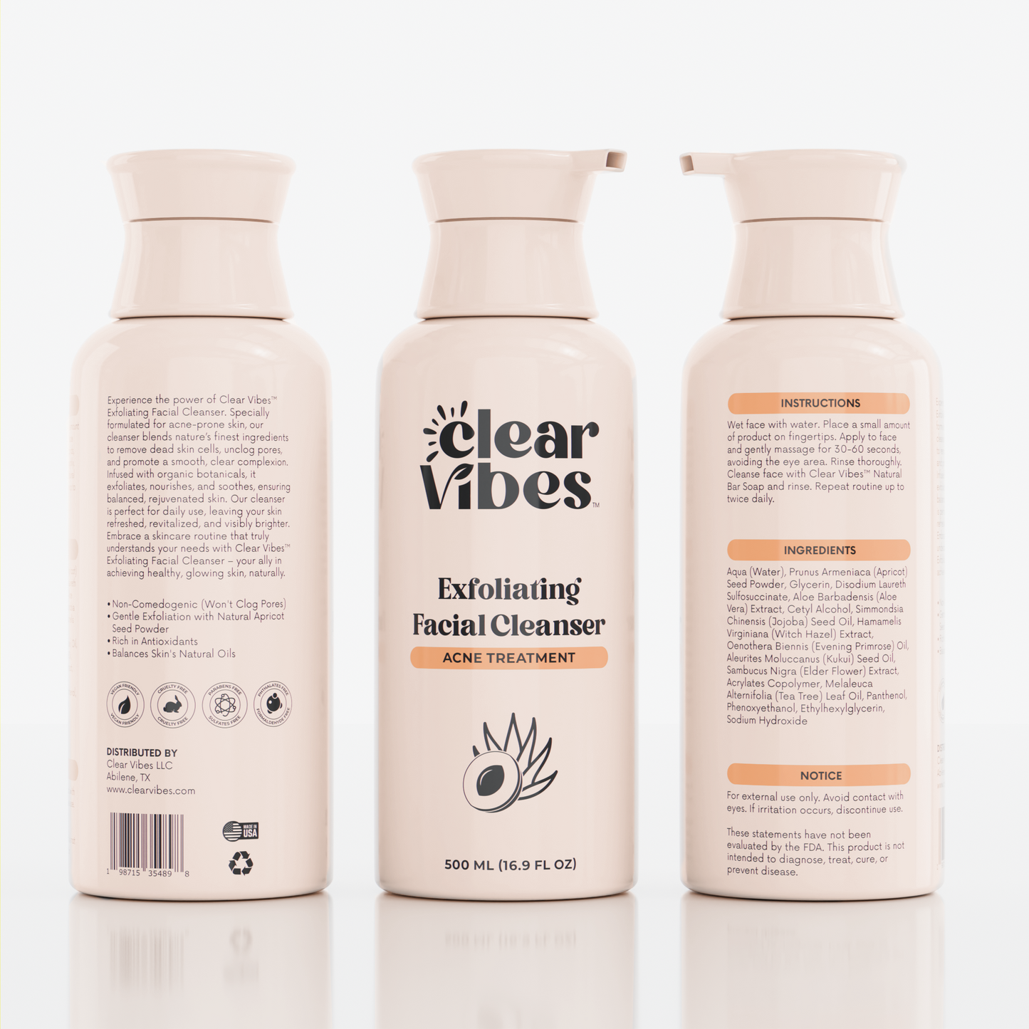 Exfoliating Facial Cleanser