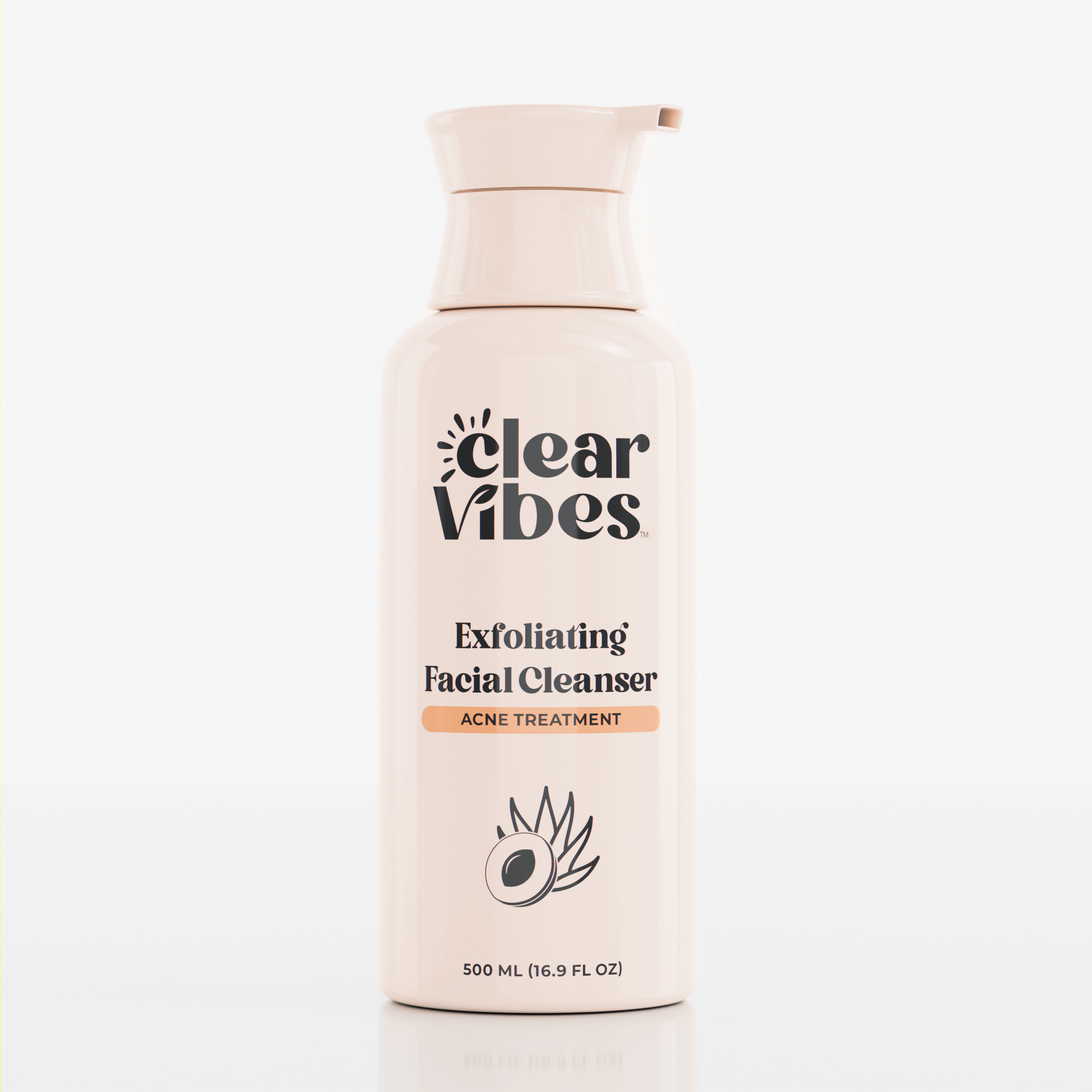 Exfoliating Facial Cleanser – Clear Vibes